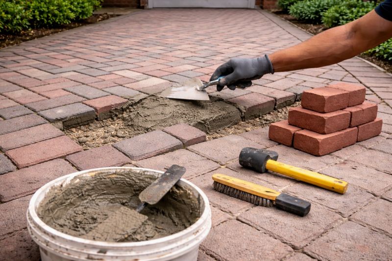 Brick Hardscape Repair