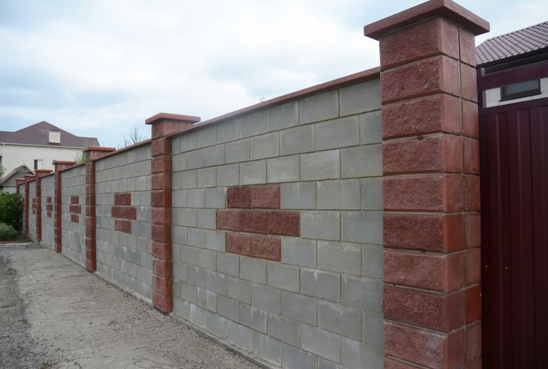 Brick Fence Repair in Loganville, GA