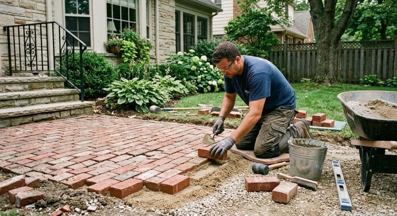 Brick Flatwork Repair in Duluth, GA