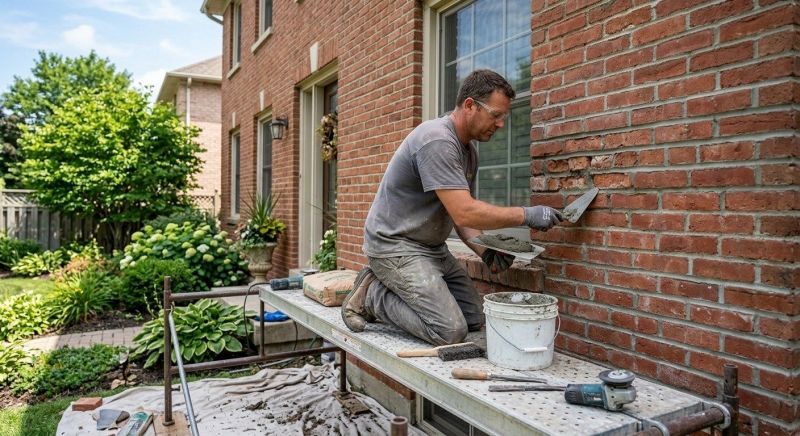 Brick Flatwork Repair in Loganville, GA