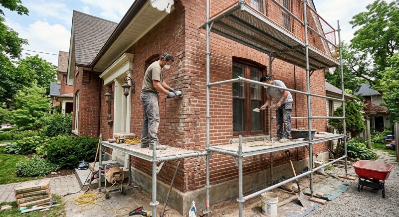 Brick Restoration in Bethlehem, GA