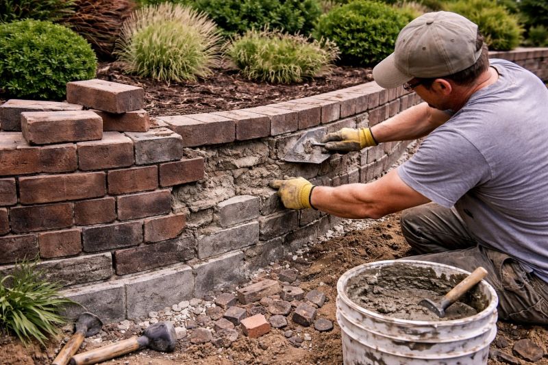 Brick Wall Repair in Bethlehem, GA