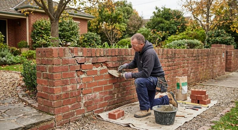 Brick Wall Repair in Covington, GA