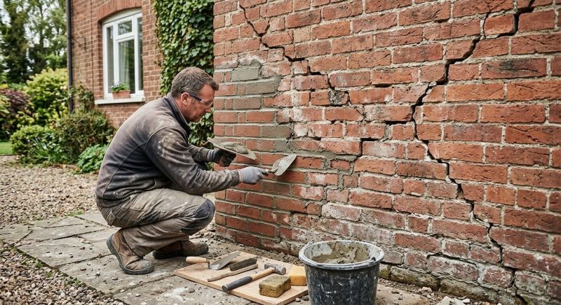 Brick Wall Repair in Oxford, GA
