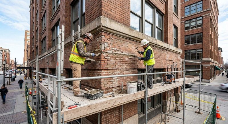 Commercial Masonry Repair in Lawrenceville, GA