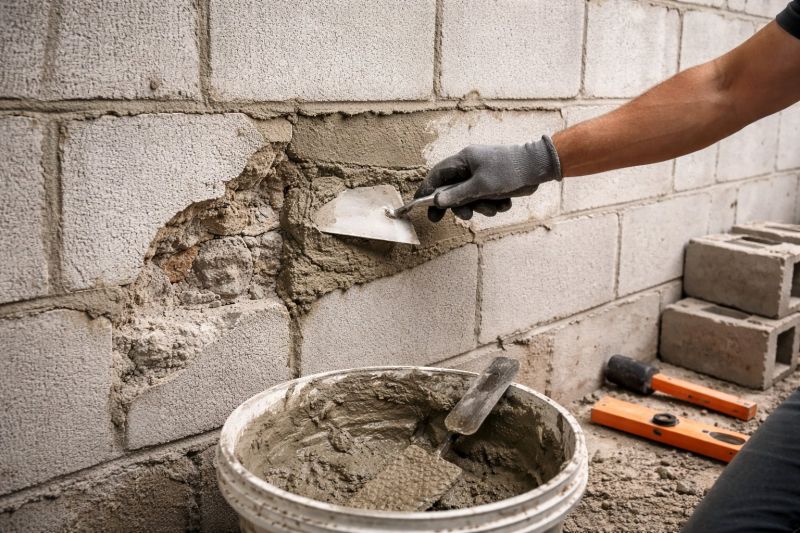Concrete Block Repair in Dacula, GA