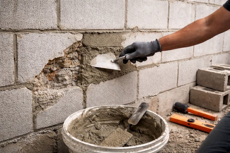 Concrete Block Repair in Newton County, GA