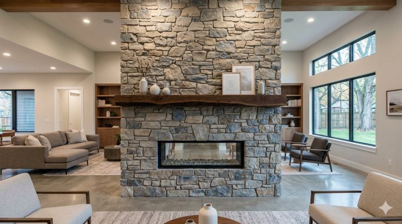 Stone Chimney Installation in Loganville, GA