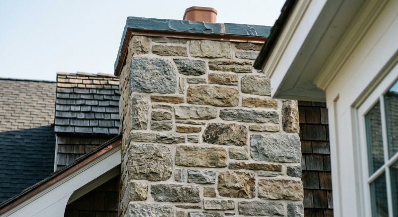 Stone Chimney Installation in Suwanee, GA