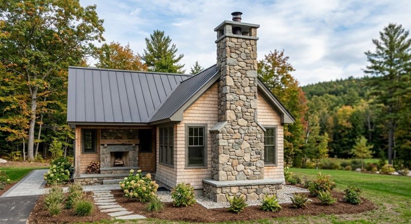 Stone Chimney Installation in Walton County, GA