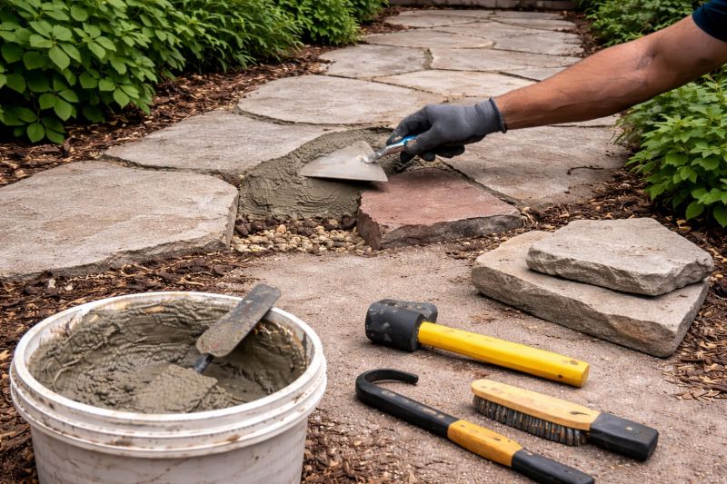 Stone Masonry Repair in Buford, GA