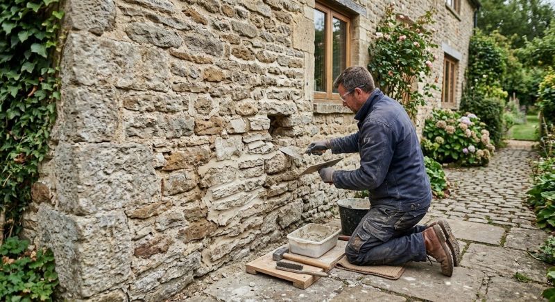 Stone Masonry Repair in Loganville, GA