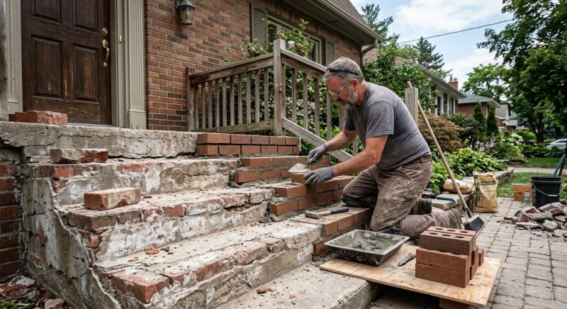 Stonework Repair in Buford, GA