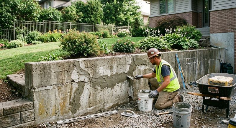 Retaining Wall Repair in Tucker, GA